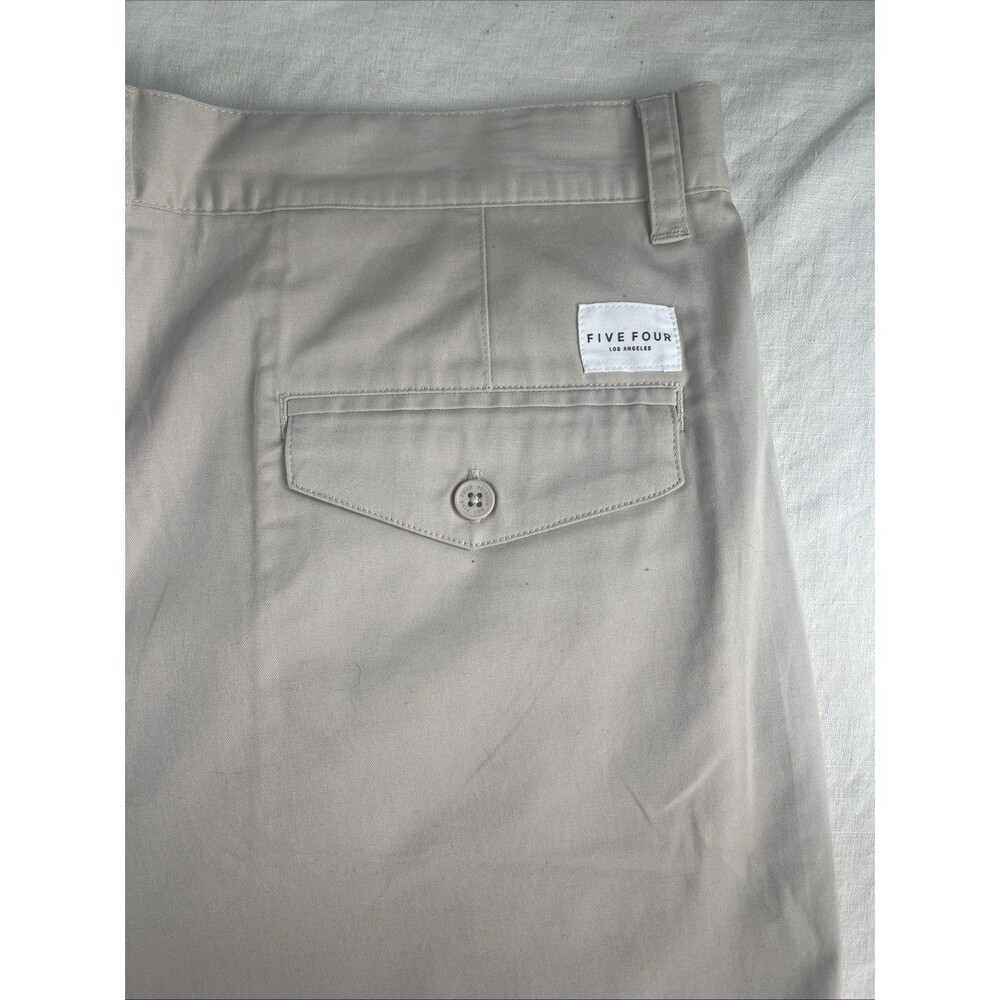 Five Four Shorts Men's Cheshire Size 38 Classic Sand High Rise 9" Inseam NWT - Picture 6 of 10